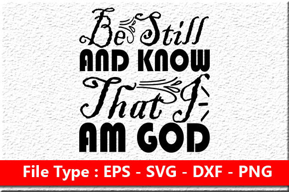 Be Still Jesus SVG: Graphics & Crafts Asset Review