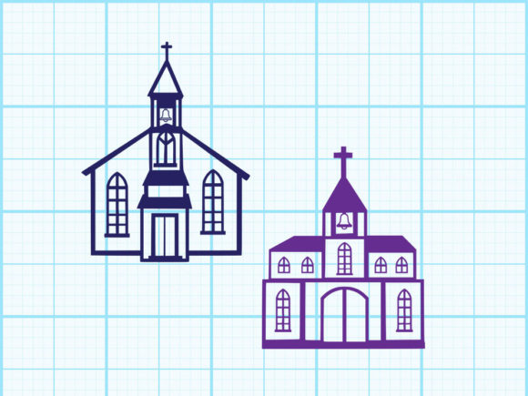 Christian Church Cross Jesus Graphics for Faith Crafts