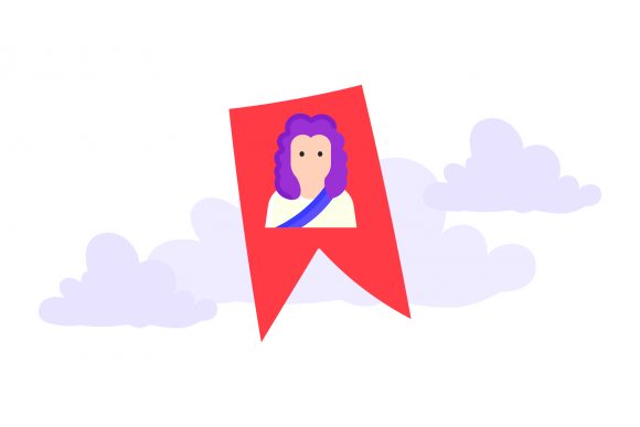 Flat Icon Easter Jesus Red Graphics and Illustrations