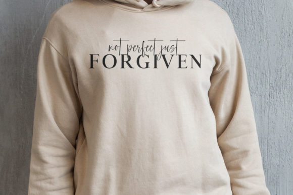 Forgiven SVG & Jesus Graphics for Faith Crafts
