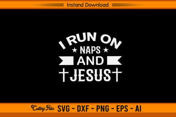 Funny Run on Nap Jesus: Graphics for Crafts