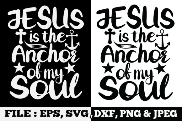 Jesus Anchor SVG: Graphics & Print Templates Review