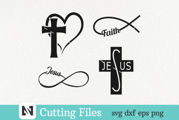 Jesus SVG Bundle: Faith Graphics for Editorial Crafts